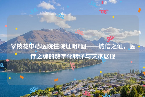 攀枝花中心医院住院证明P图——诚信之证，医疗之魂的数字化转译与艺术展现